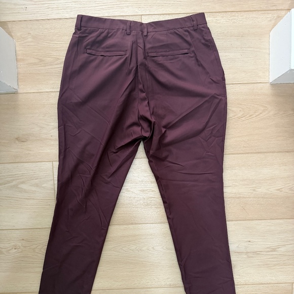 Perry Ellis Portfolio Very Slim Burgundy 36x32 - Picture 12 of 12